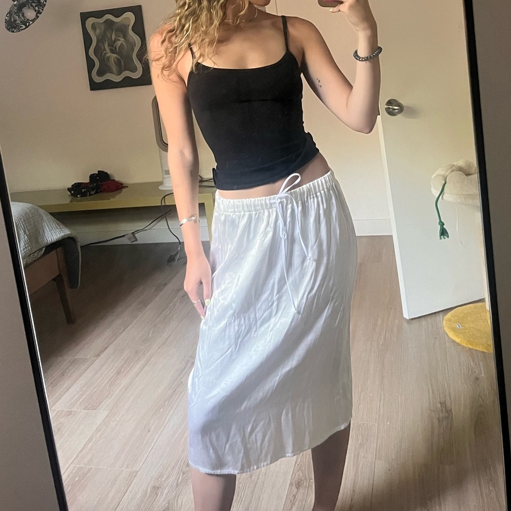 DONNI SILK SAMPLE SALE SKIRT
